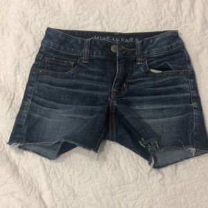 American eagle jean shorts